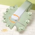 thumbnail image 4 of PEONAVET Plastic Stapler Stapler 360 Degree Rotatable Office Stapler Needle High Value Home Type Can Be Set In The Seam Stationery, 4 of 6