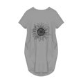 thumbnail image 5 of Robes d'Été Grande Taille pour Femmes 2024 Robe Décontractée Ample à Imprimé Tournesol Robe à Manches Courtes à Col en V Économisez jusqu'à 65 % de Rabais!, 5 of 5