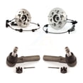 thumbnail image 1 of Transit Auto Front Wheel Bearing and Tie Rod End Kit for Car Chevrolet Colorado GMC Canyon Isuzu i-350 - Left Right Side (Driver Passenger) K7T-100328, 1 of 11