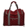 thumbnail image 4 of Pet Carrier, Bite  Reflective Webbing Breathable Cat Travel Bag Extra Large Window Collapsible  For Outdoor For Dog Wine Red,Grey, 4 of 8