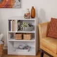thumbnail image 3 of Mainstays 3-Shelf Bookcase with Adjustable Shelves, White, 3 of 9