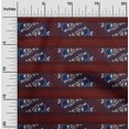 thumbnail image 1 of oneOone Cotton Silk Fabric Stripe|Chevron & Floral Block Printed Fabric 1 Yard 42 Inch Wide, 1 of 4