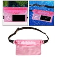 thumbnail image 3 of Sac Étanche pour la Natation, Sac Sec avec Taille Ajustable, Support de Sac Imperméable, Sangle, Rose, 3 of 9