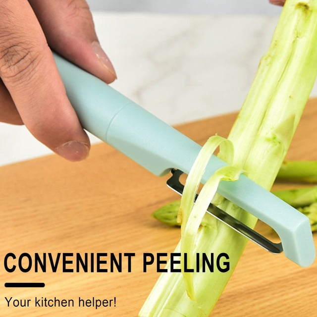 Yhmxh Kitchen Gadgets Kitchen Utensils Home and Kitchen Stainless Steel Peeler Multi-function Potato Peeler Melon Peeler Fruit and Vegetable Stainless Steel Melon Peeler a Peeler