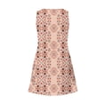 thumbnail image 5 of Pisexur Robe d'Été pour Femme, Robe Midi Sans Manches, Imprimé Floral, Style Décontracté, avec Poche, Tailles P à 2TG, 5 of 5