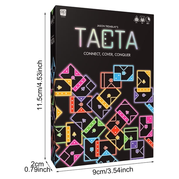 その他 Tactics Collection Tacties Trading Card Tacta Card Game, Fast Paced Strategic Shape Matching Game for All