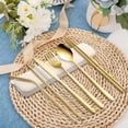 thumbnail image 1 of Ensemble Portable de Baguettes Cuillère Couteau Fourchette et Paille Ensemble de Couverts en Acier Inoxydable 7 Pcs avec Étui de Rangement Ensemble de Couverts Portable pour Camping en Plein Air, 1 of 6