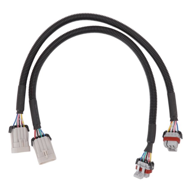 Ignition Coil Relocation Wire Harness, Long Service Life Ignition Coil Extension Harness 2 Pcs 22in Wear Proof Perfect Fit High Tenacity for Car