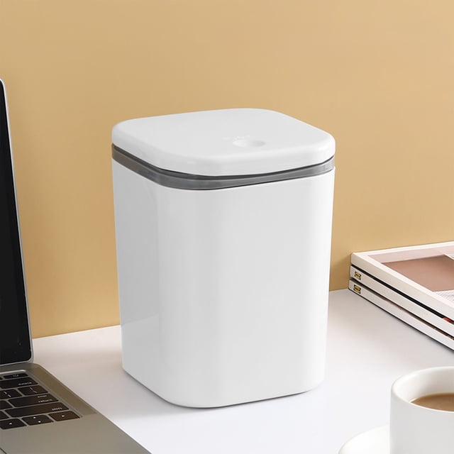 Chmadoxn Garbage Can, Trash Can Desktop Trash Can Office Bin With Lid Small Desktop Garbage Bin In Dormitory Bedroom Trash can