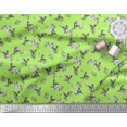thumbnail image 2 of Soimoi Cotton Duck Fabric Leaves,Flower & Humming Bird Print Fabric by The Yard 56 Inch Wide, 2 of 3