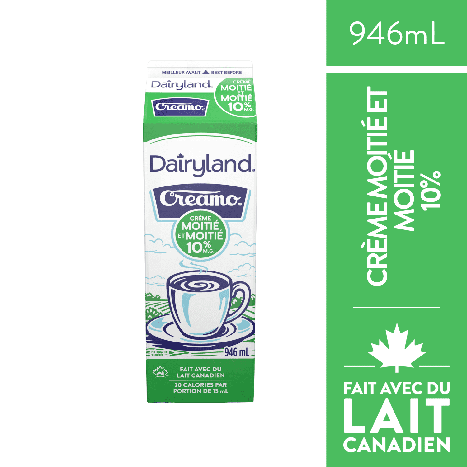 Dairyland 10% Half & Half Cereal Cream - Walmart.ca