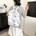 thumbnail image 4 of MesaSe Women Large Capacity Fashionalbe Simple Commuter Handbag Korean BackPack(White), 4 of 7