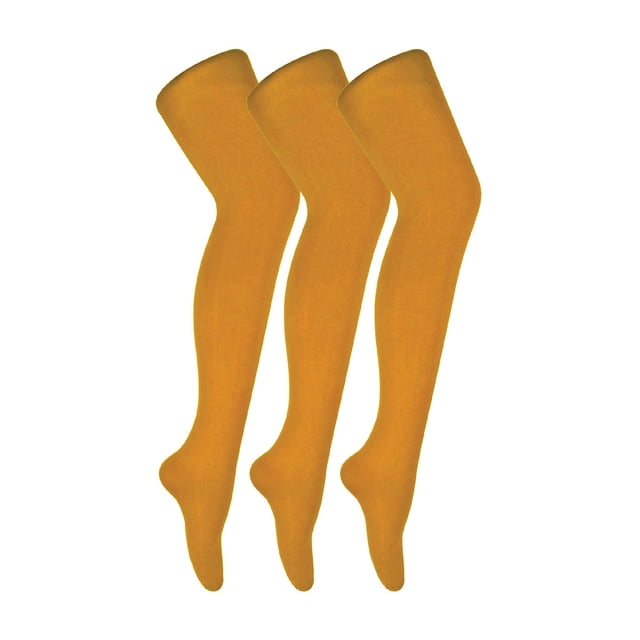 3 Pair Multipack Womens Coloured Opaque 80 Denier Tights | Sock Snob | Plain Block Colour Tights