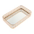 thumbnail image 1 of GUOOL Rangement pour Bijoux Miroir, Plateau Cosmétique en Verre, Table, Coiffeuse, Décoratif, 1 of 5