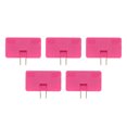 thumbnail image 1 of Travel Adapters, 110-250V Plug Adapter 180° Rotation  For PC Rose Red, 1 of 8