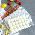 thumbnail image 3 of 10Pcs Disposable Ice Cube Bags Self-sealing Clear Ice Mold Fridge Freezer Ice Maker, 3 of 7