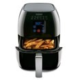 thumbnail image 2 of NuWave Brio 3-Quart 2-Piece Non-Stick Digital Touch Screen Air Fryer, Black, 2 of 5