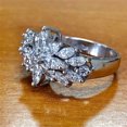 thumbnail image 4 of EGNMCR Ring Ladies Bagues Mode Diamant Bijoux, 4 of 9