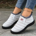 thumbnail image 4 of Leozcaa Bottes d'Hiver pour Femmes avec Doublure Chaude Confortable, Bottillons à la Cheville pour l'Extérieur, à Enfiler, Imperméables, Bottes Courtes, 4 of 9