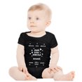 thumbnail image 3 of Body pour Bébé Garçon Fille Manches Courtes Imprimés Lettres, 3 of 6