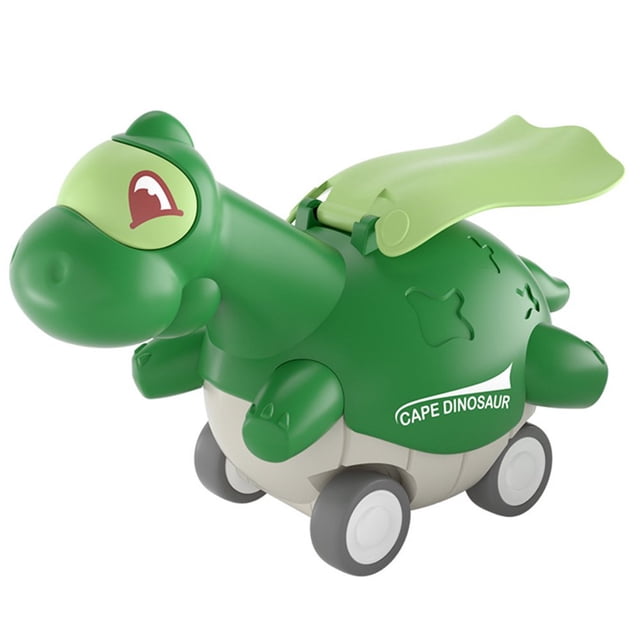 Dinosaur Cars Toys for 3+ Years Old Kids Press and Go Toy Cars Early Educational Pull Parent-children Interactive Back Vehicles Toy Inertia Infant Pull Back Cars