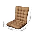thumbnail image 3 of HLONK Clearance Rocking Chair Cushion  Rocker Chairs Replacement Cushions Set for Indoor  Water Resistant Extra Cozy Tufted Seat Pads and Non Slip High Back Pad with Ties for Outdoor, 3 of 6