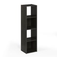 thumbnail image 1 of Furinno Pelli Cubic Storage Cabinet , 4x1, Espresso, 18052EX, 1 of 5