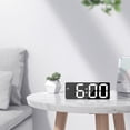 thumbnail image 4 of Réveils Numériques pour Chambres Réveils Numériques Intelligents pour Chambres, Écran Led, Répétition, à Intensité Réglable, Température, Date, 12/24 H, Petite Horloge Électronique de Bureau pour Cuisine Bureau, 4 of 6