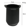 thumbnail image 1 of Café Doseur Tasse Poudre Alimentateur Partie pour 54mm Machine à Expresso DIY Outils Machine Noir, 1 of 8