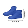 thumbnail image 4 of Couvre-chaussures Imperméables, Protège-Bottes de Pluie à Enfiler, Épaissis pour l'Extérieur, Protection contre la Pluie et la Neige, Conception Antidérapante Réutilisable, Bouclier pour Chaussures Toutes Saisons, 4 of 9