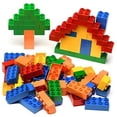 thumbnail image 2 of 150 Piece Classic Big Building Blocks Compatible with All Major Brands STEM Toy Large Building Bricks Set for All Ages - -, 2 of 6