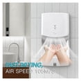 thumbnail image 3 of Automatic Hands Dryer High Speed Bathroom Dryer, Wall Mounted White ABS Plastic Cover Hand Drying Machine For Washroom ,High-Speed Drying, 3 of 5