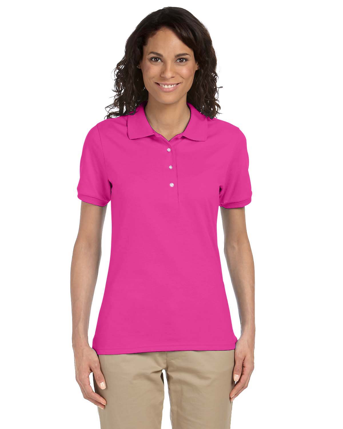 Jerzees Polo en Jersey pour Femmes 5.6 oz. SpotShield - 437W