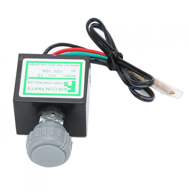 Temperature Control Car Accessory Window Air 10A Car Air Conditioner Electronic Thermostat Switch For Car 12V,24V