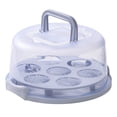 thumbnail image 1 of EGNMCR Closet Organizers and Storage, Storage Trunks & Bag Cake Box Cupcake Holders With Lid 10 Inch Transparent Handles With Lid Cupcake Holders Cake boxes, 1 of 2