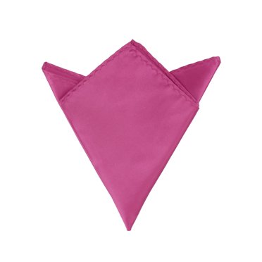 INSPIRE CHIC Men's Pocket Squares Solid Color Handkerchiefs Purple One Size