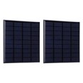 thumbnail image 2 of 2W Solar Panel 2pcs DC9V 2W Polysilicon Battery Toys Solar Panel Solar Panel Charger For Solar Energy Solar Lawn Lights, 2 of 8
