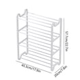 thumbnail image 3 of EGNMCR Shoe Rack,Shoe Rack for Closet, Shoe Rack Organizer Doorway With Handrail Four Small Shoe Rack Home Entry Shoe Cabinet Entry Shoes Storage Rack Small Shoe Racks Shoe Rack, 3 of 6