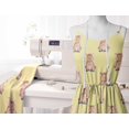 thumbnail image 5 of Soimoi Orange Rayon Fabric Pig Animal Fabric Prints By Yard 42 Inch Wide, 5 of 5