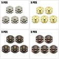 thumbnail image 2 of Luckyn 5/12set Jewelry Box Hasp Clasp Suitcase Wood Chest Cabinet Decorative Lock Latch, 2 of 4