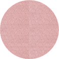 thumbnail image 1 of Ahgly Company Tapis Rond Lavable en Machine Intérieur Transitionnel Rose Clair, 4 Pieds Rond, 1 of 7