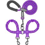 Pet Medium and Large Dog Leash, Retractable one-to-Two-Dog Leash, Multi-Functional Dog Leash for Dogs