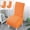 Orange256, variante sur Housse de Chaise Patte de Chat en Tricot Extensible, Conception Monobloc à 360°, Housse de Chaise de Salle à Manger en Flanelle Épaissie avec Jupe à Volants et Attaches Antidérapantes, 22,83 X 17,72 Po, Lot de 2