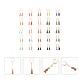 thumbnail image 3 of 50pcs Unique Tassel Keychain DIY Tassel Pendants Leather Tassel Keyholders, 3 of 7