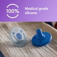 thumbnail image 3 of Philips Avent Soothie 3-18 months, sky blue/light blue, 2 pack, 3 of 6