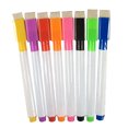 thumbnail image 1 of amdohai Dry Erase Markers with Eraser Cap, Assorted Colors, 8 Count, 1 of 4