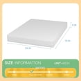 thumbnail image 2 of FDW Full 8 Inch Medium-Firm Memory Foam Mattress, CertiPUR-US Certified, Green Tea Infused, Pressure Relief, 2 of 7