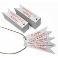thumbnail image 3 of Inkdotpot Rose Gold Foil Paper Hang Tags Happy Retirement Favor Tags 50 Pieces, 3 of 6