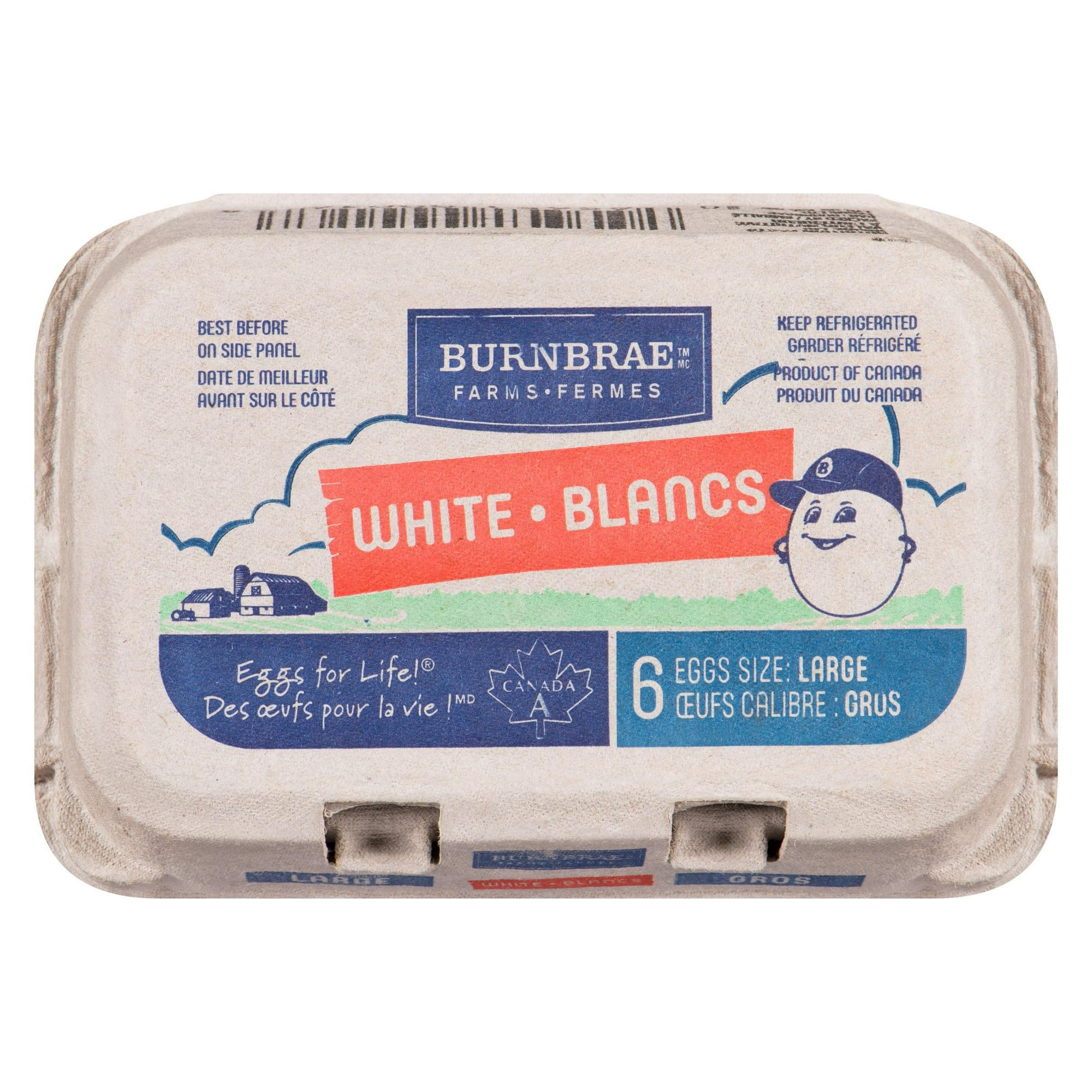 Burnbrae Farms Large White 6 Eggs
