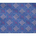 thumbnail image 4 of oneOone Cotton Flex Fabric Leaves & Geometric Block Fabric Prints By Yard 40 Inch Wide, 4 of 4